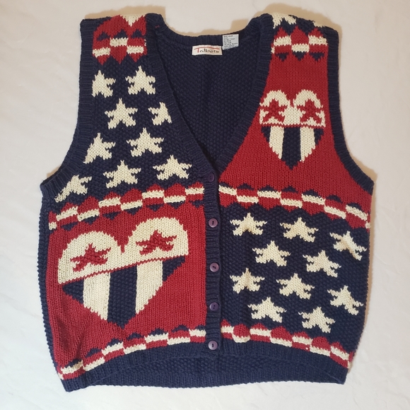 grandma sweater vest